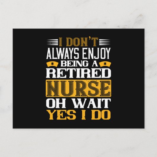 コロナ看護師 - 引退した看護師であること ポストカード (正面)