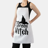コロナ魔女ハロウィーン,面白いハロウィーン, エプロン (インサイチュ)