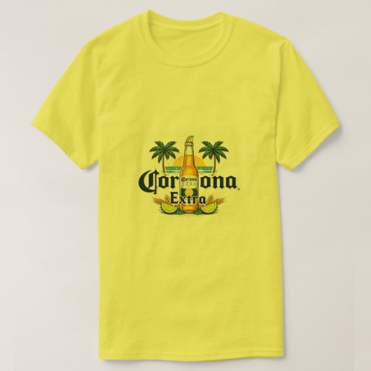 コロナ エクストラ Tシャツ (デザイン正面)