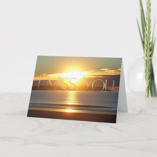 コロナ – 恋しく思 I  You カード (正面)