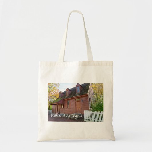 コロニアルウィリアムスバーグバージニア トートバッグ (正面)