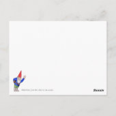 コロニアルウィリアムスバーグ ポストカード (裏面)