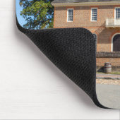 コロニアルウィリアムズバーグの首都建物 マウスパッド (コーナー)