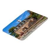 コロニアルウィリアムズバーグの首都建物 マグネット (左側)