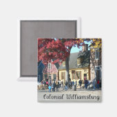 コロニアルウィリアムズバーグ マグネット (正面/裏面)