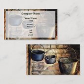 コロニアルキッチンの3ポット 名刺 (正面/裏面)