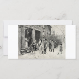 コロニアルタイムズのクリスマスイブのコレクターカード シーズンカード