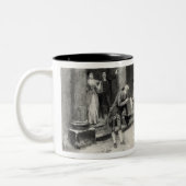 コロニアルタイムズのクリスマスイブ ツートーンマグカップ (左)