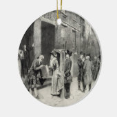 コロニアルタイムズオーナメント セラミックオーナメント (左)