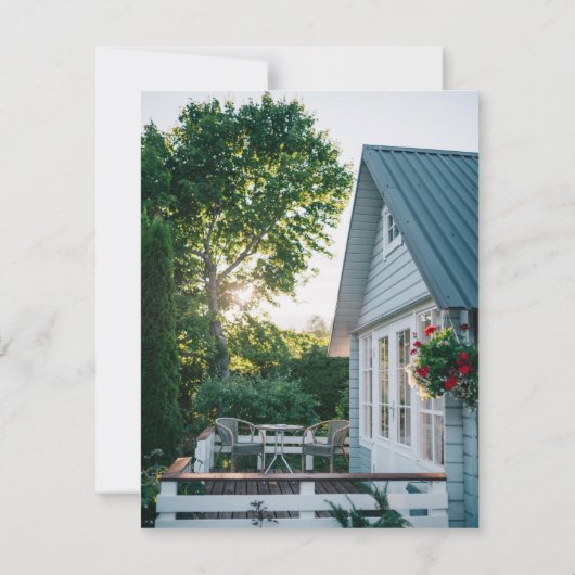 コロニアルドアの水の色の移動 案内状 (裏面)