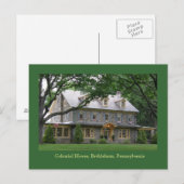 コロニアルハウス ポストカード (正面/裏面)