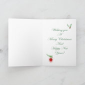 コロニアルハッピーホリデー シーズンカード (内部)