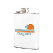 コロニアルビーチバージニアサンパームツリーズ フラスク (左)