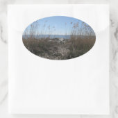 コロニアルビーチ1 楕円形シール (バッグ)