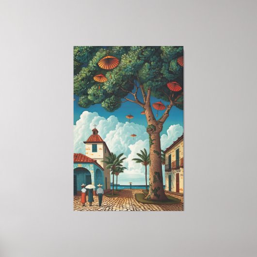 コロニアルプラザシービュー キャンバスプリント (正面)