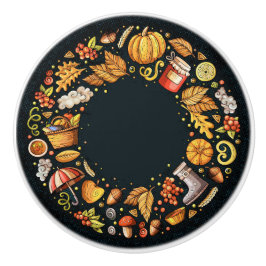 コロニアル素朴デコーの引き出し/キャビネットノブ セラミックノブ