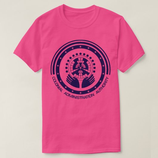 コロニアル行政機構 Tシャツ (デザイン正面)