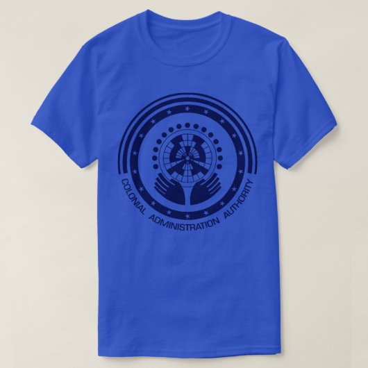 コロニアル行政機構 Tシャツ (デザイン正面)