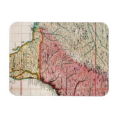 コロニアル・アメリカの地図, 1733 マグネット (横)