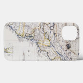 コロニアル・アメリカ:マップ, c1770 Case-Mate iPhoneケース (裏面 (横))