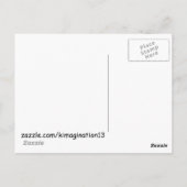 コロニアル・ウィリアムズバーグで乗馬 ポストカード (裏面)