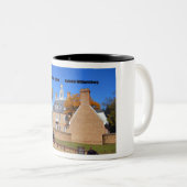 コロニアル・ウィリアムズバーグ州知事宮殿 ツートーンマグカップ (正面右)