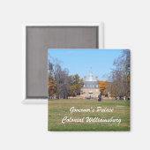 コロニアル・ウィリアムズバーグ州知事宮殿 マグネット (正面/裏面)