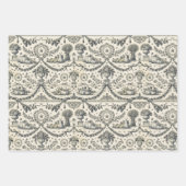 コロニアル ブルー ハーベスト トワール ラッピングペーパーシート (正面)