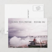 コロニアル ミチリマッキナック マッキナック ミシガン州 ポストカード (正面/裏面)