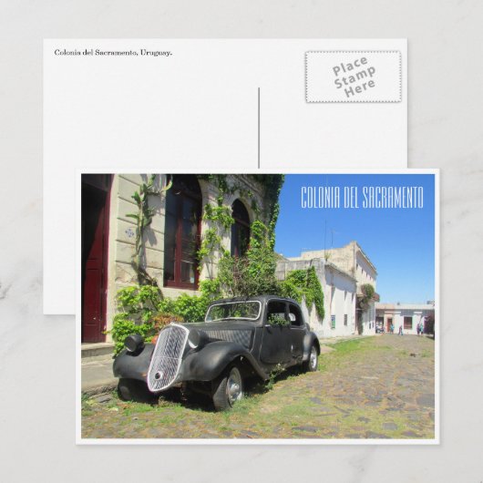 コロニア車 ポストカード (正面/裏面)