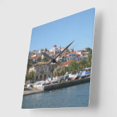 コロニスカイライン スクエア壁時計 (傾斜)