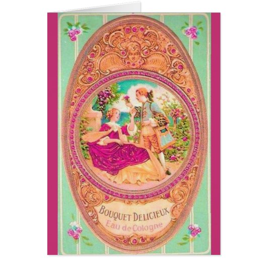 コロニビクトリアンフランスのル香水ラベル (正面)