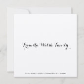 コロネット・ハミングバード サンキューカード (裏面)