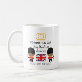 コロネーションの日2023年チャールズ3世パーソナライズされた コーヒーマグカップ
