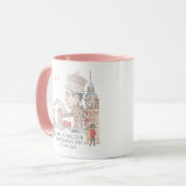 コロネーションの日2023年チャールズ3世パーソナライズされた マグカップ (正面左)