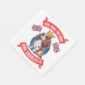 コロネーションカバリエールキングチャールズ スタンダードランチョンナプキン (角)