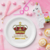 コロネーションデイクラウン紙プレート ペーパープレート (パーティー)