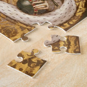 コロネーションローブのエリザベス1世 ジグソーパズル (側面)