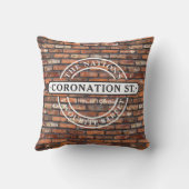 コロネーション通り – ロゴ クッション (裏面)