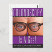 コロノコピーはガスだ! ポストカード (正面/裏面)