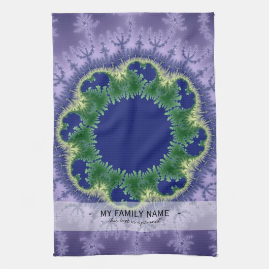 コロフラクタルアート キッチンタオル (縦)