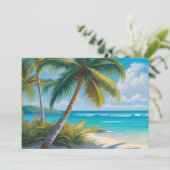 コロフルトロピカルパラダイスシーアンドパームツリーズ シーズンカード (スタンド正面)