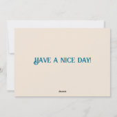 コロフルトロピカルパラダイスシーアンドパームツリーズ シーズンカード (裏面)