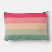 コロブロック横ストライプ線モノグラム アクセサリーポーチ (裏面)