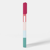 コロブロック横ストライプ線モノグラム Case-Mate iPhoneケース (裏面 / 右)