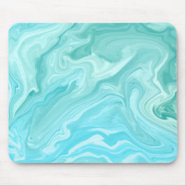 コロプラフルブルー抽象芸術 マウスパッド