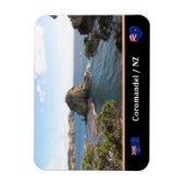 コロマンデル海岸，島と太平洋/ニュージーランド マグネット (縦)