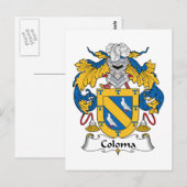 コロマ家紋 ポストカード (正面/裏面)
