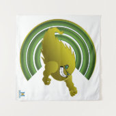 コロマ彗星#2 タペストリー (正面(横))