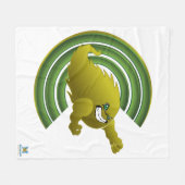 コロマ彗星#2 フリースブランケット (正面(横))